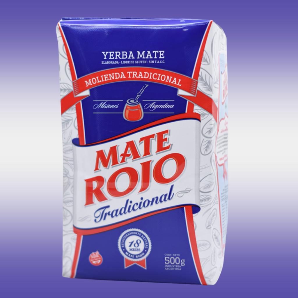 yerba mate rojo tradicional 500g