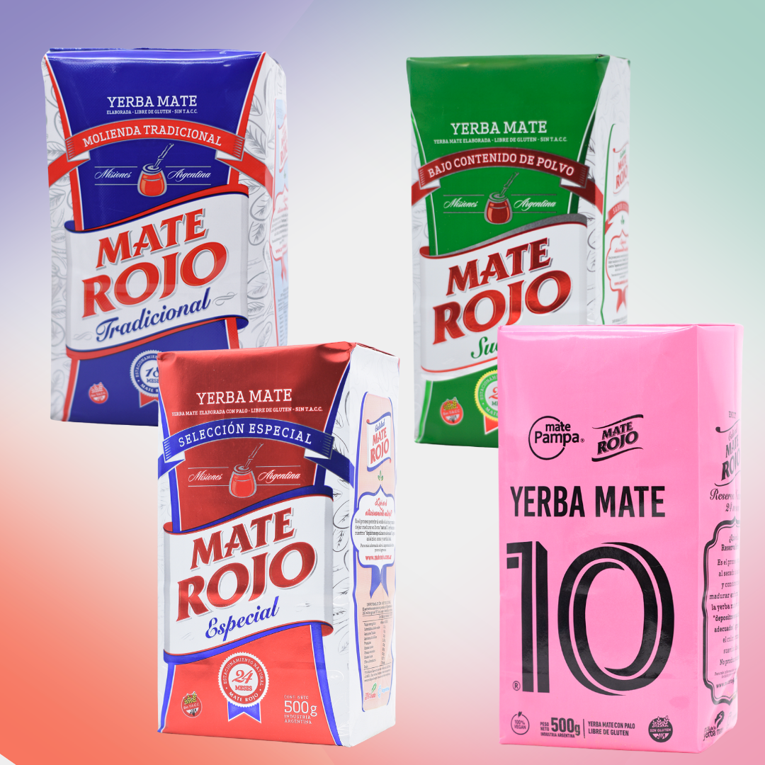 pak degustacion mate 10 y mate rojo
