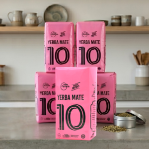 Pack de 5 paquetes de Yerba Mate 10 Reserva de 500g fabricado por Molinos La Misión