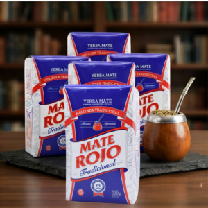 Pack Yerba Mate Rojo Tradicional 2500g, oficial de Molinos La Misión