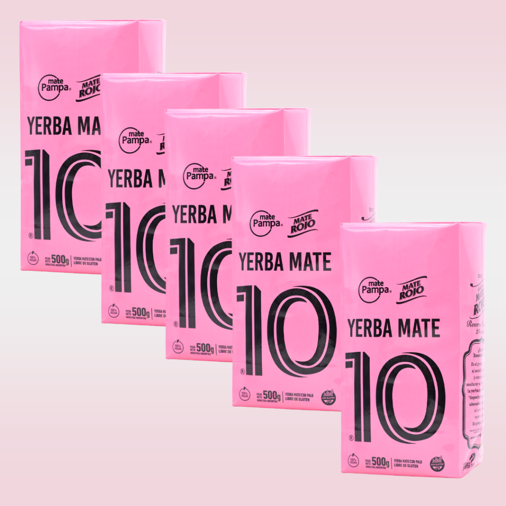 yerba mate 10 reserva pack 2500g