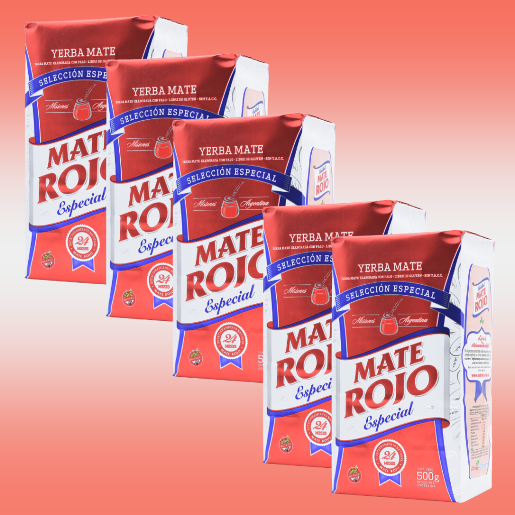 yerba mate rojo especial pack 2500g