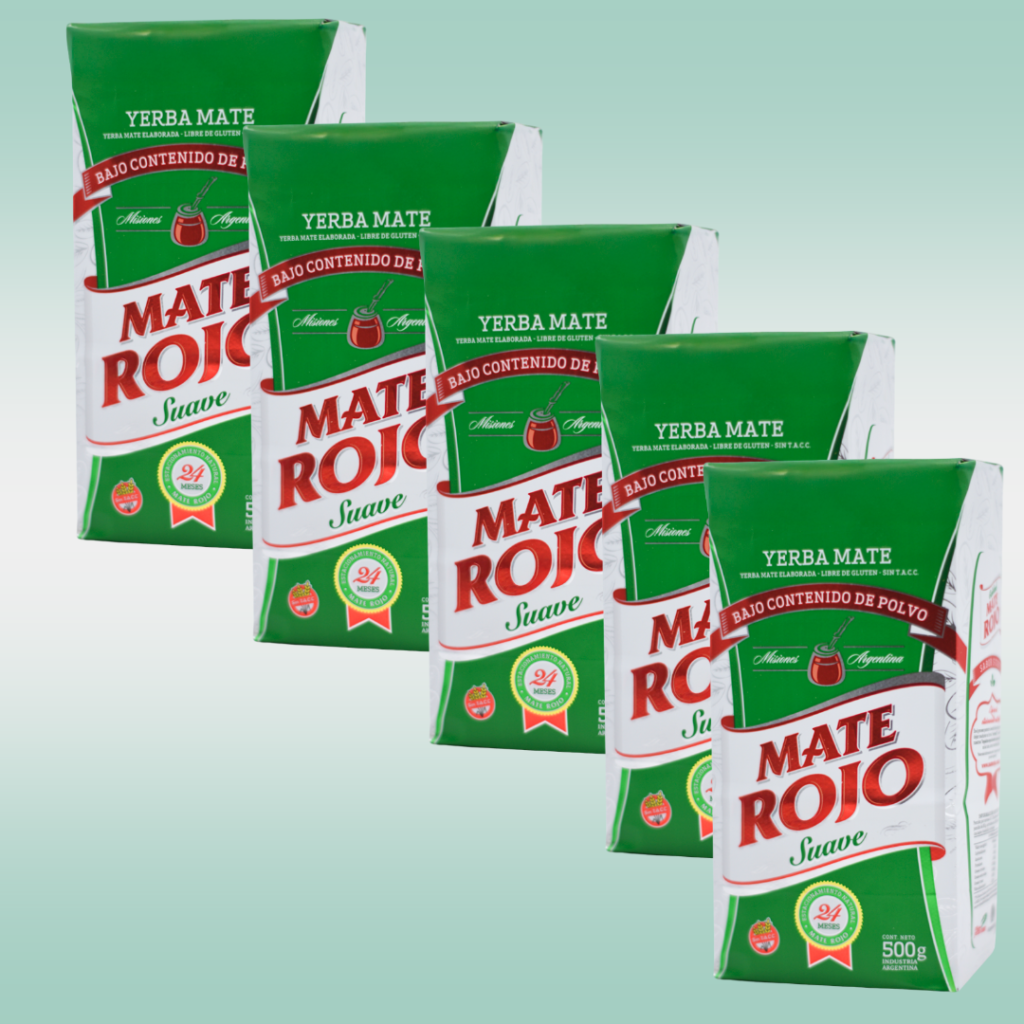 yerba mate rojo sueve pack 2500g